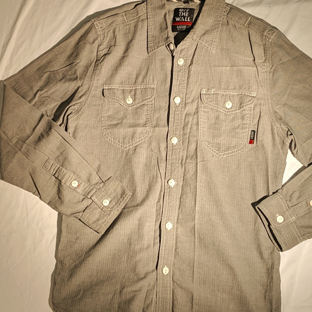 Vans Long sleeve button up shirt